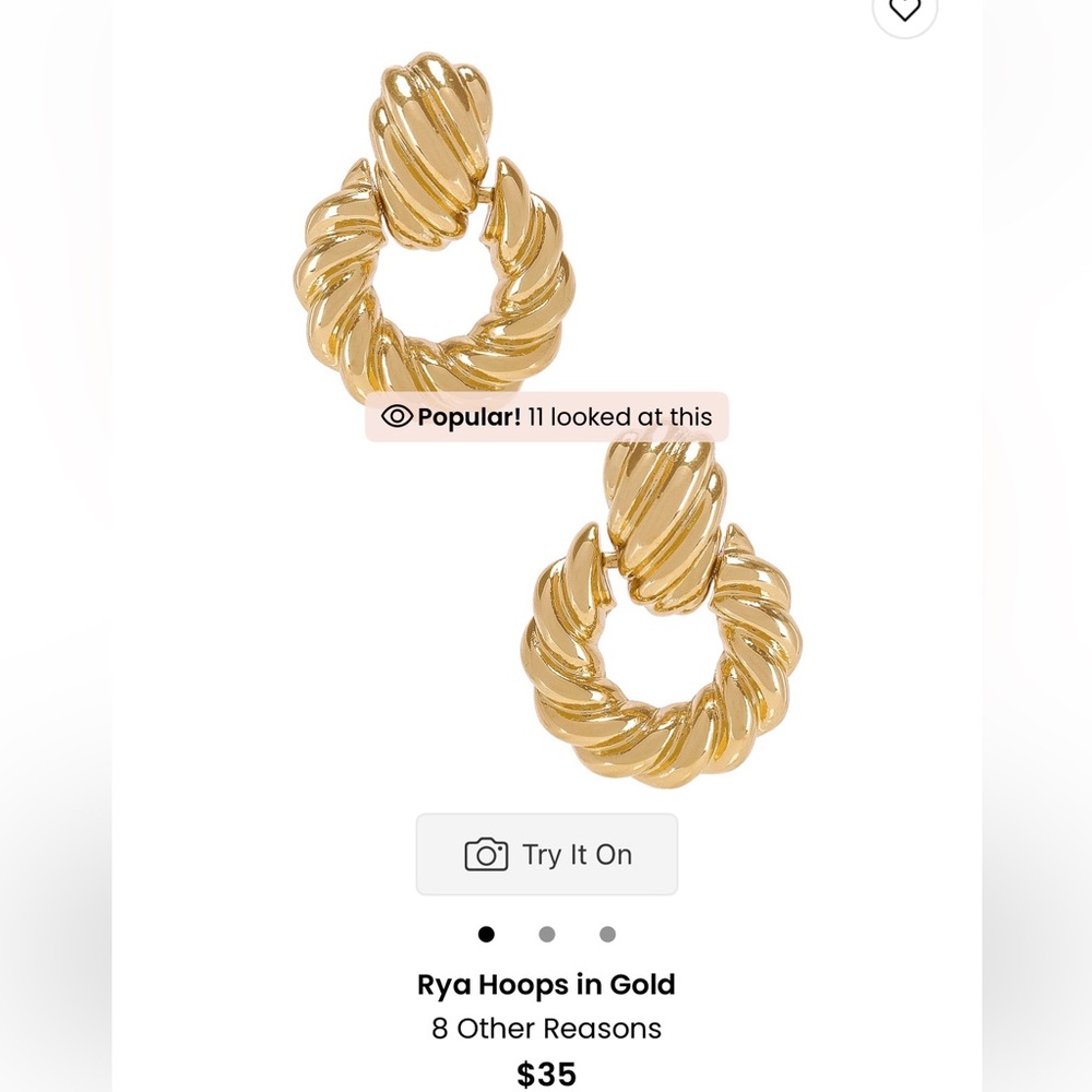 8 Other Reasons Rya Gold Twisted Hoops